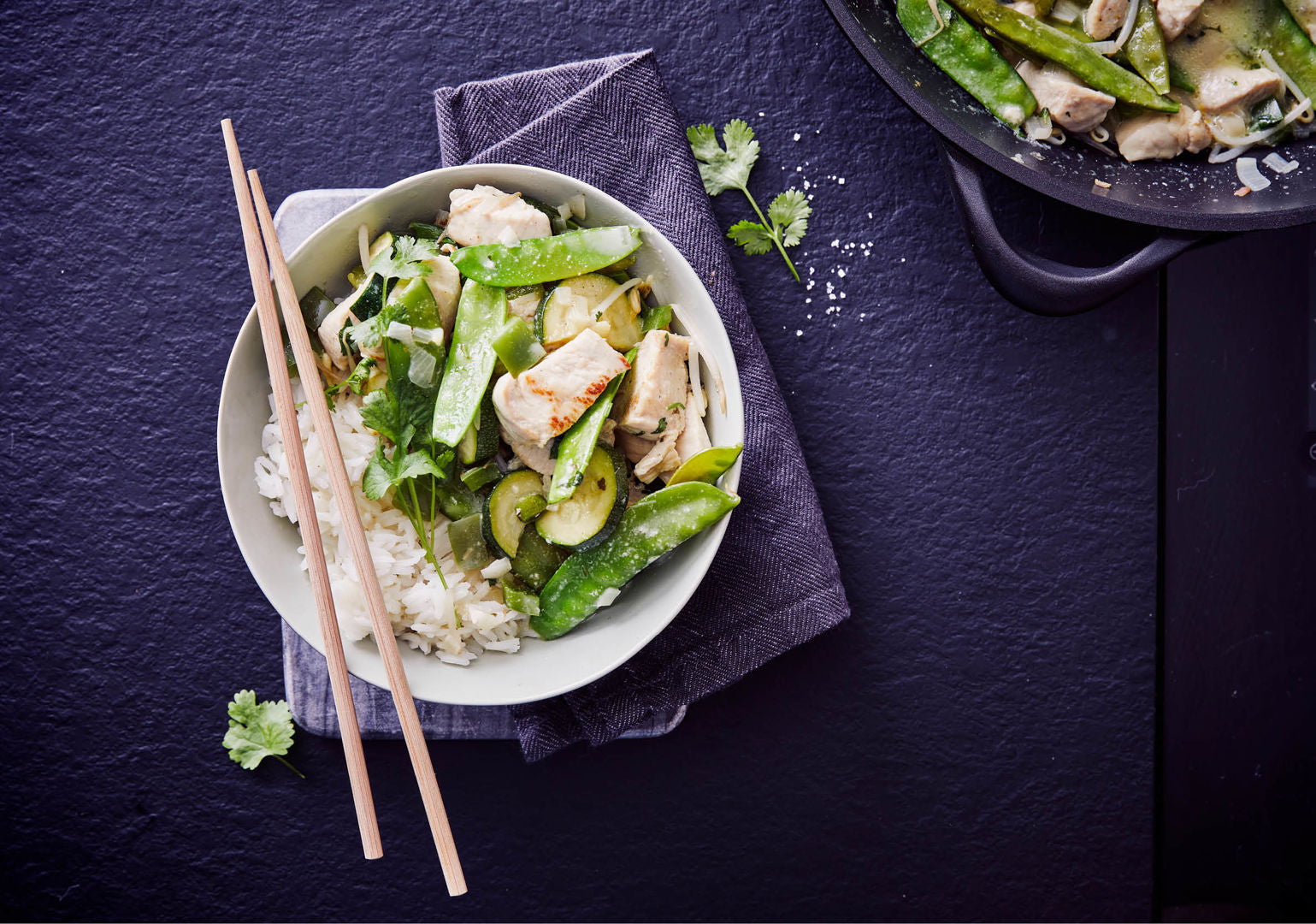 Thaise glimlach op je bord met deze groene curry