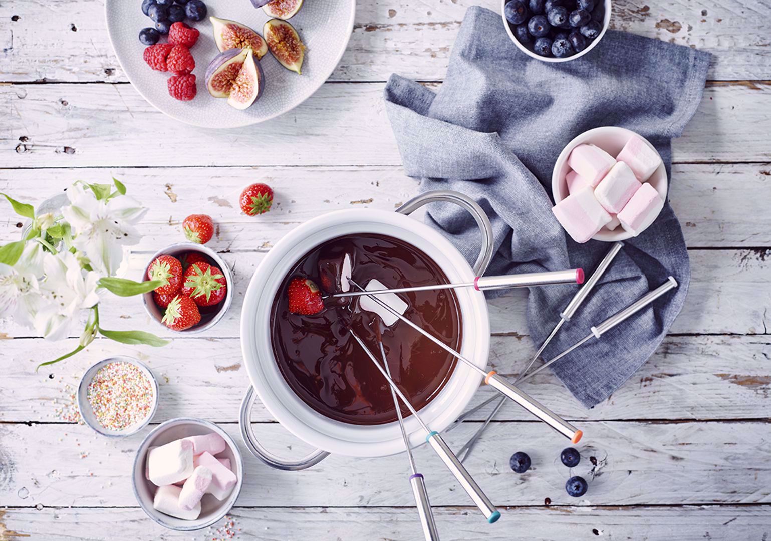 Het geheim voor een geslaagde fondue party