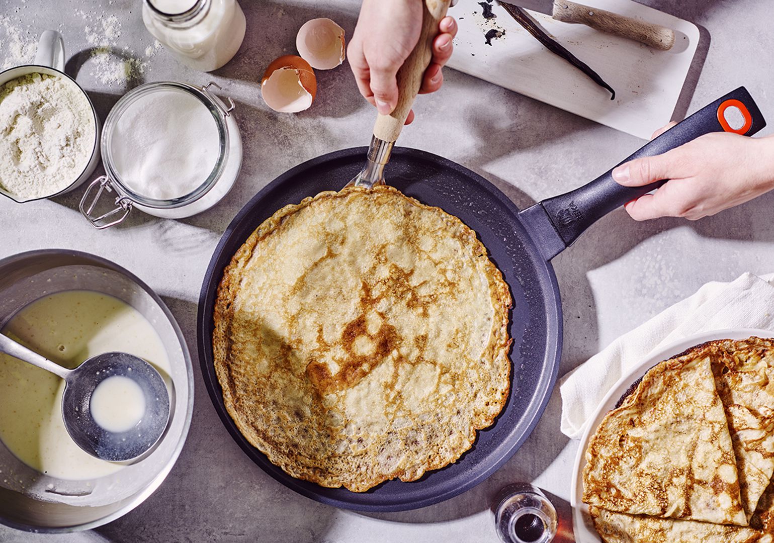 Gezelligheid en lekkere pannenkoeken tijdens Maria-Lichtmis
