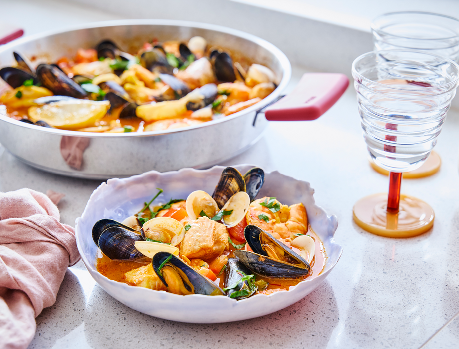 Zarzuela de Mariscos: Spaans vispannetje uit één pan