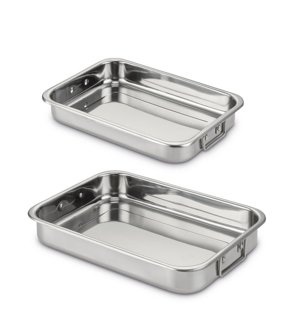Set Ovenroasters 36.5 x 26.3cm en 41.5 x 31.5cm