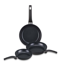 Kuro Set 3 pièces Poêles antiadhésives 20, 24 & 28 cm