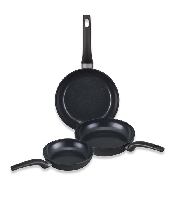 Kuro 3-delige pannenset 20, 24 & 28cm