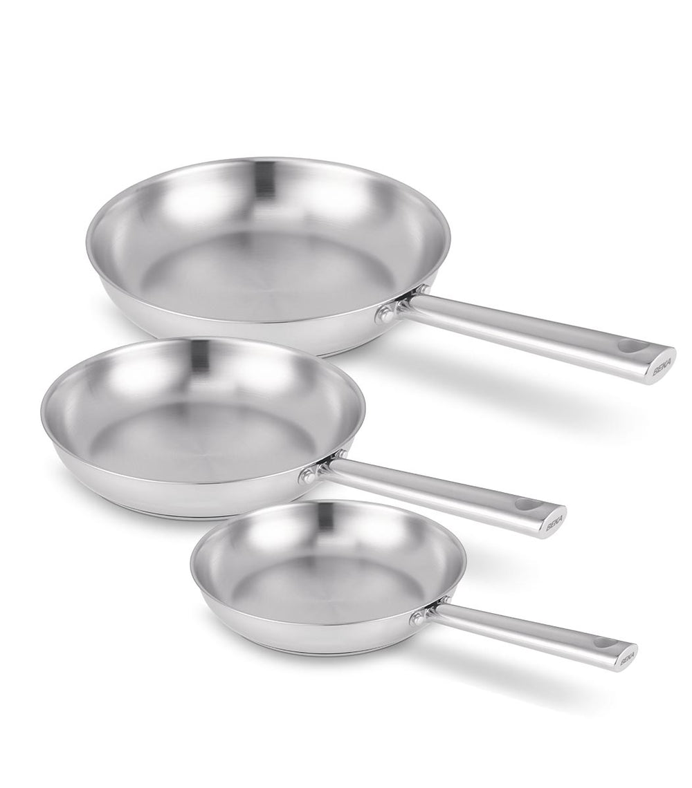 CICLA Set de 3 Poêles Antiadhésives 20, 24 & 28 cm