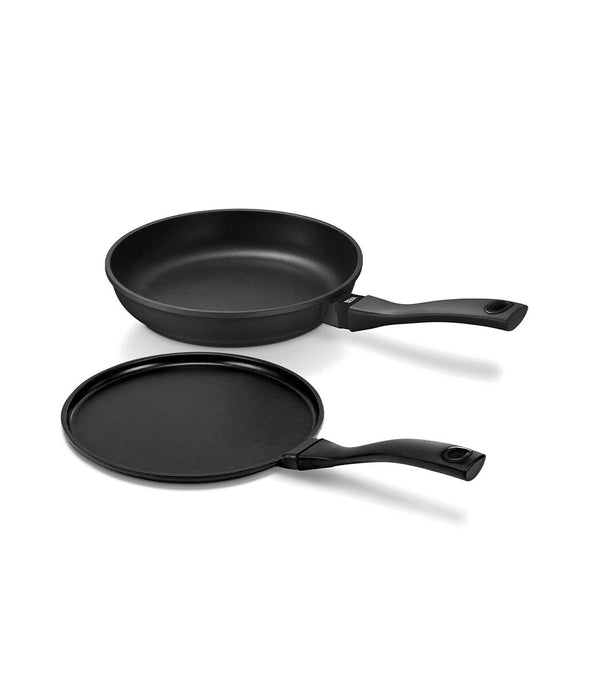 Energy 2-teiliges Set - Pfannkuchenpfanne 25 cm & Bratpfanne 24 cm