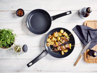 Kuro Duo – Pfanne 20 cm + Glasdeckel 20 cm