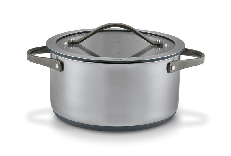 Sensa Set de 3 pcs - Casserole 16 cm, Faitouts 20 & 24 cm Espresso