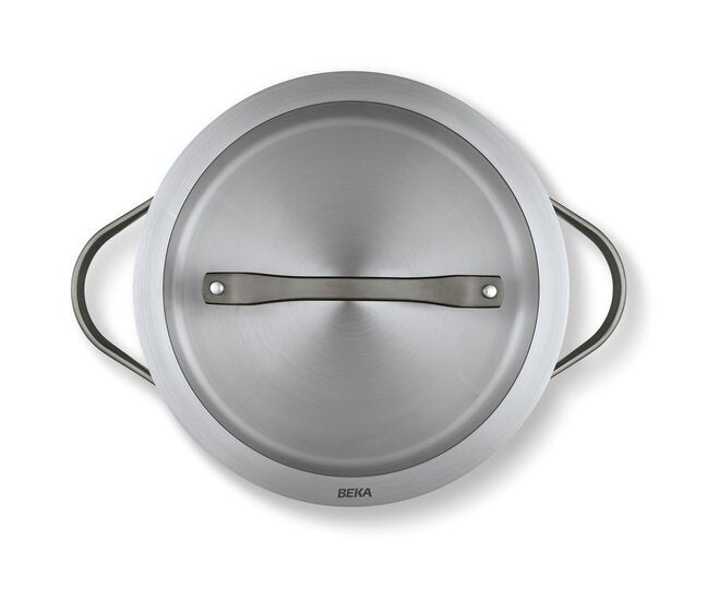 Sensa 2-teiliges Set - Stielkasserolle 16 cm & Kochtopf 24 cm Espresso