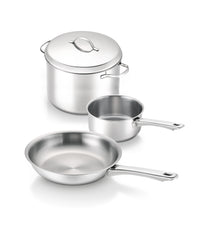 Zurich Trio – Kasserolle 16 cm + Kochtopf 24 cm + Pfanne 28 cm