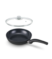 Kuro Duo – Pfanne 20 cm + Glasdeckel 20 cm