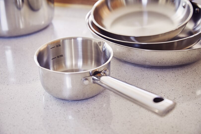 Cicla steelpan met 2 giettuiten