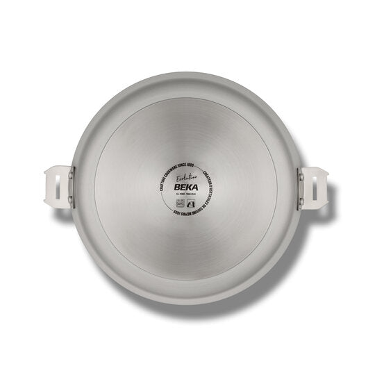 Evolution set - braadpan 28cm + rode grepen + deksel