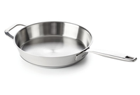 Maestro frying pan with helper handle