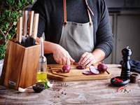 Nomad set van koksmes en schilmes