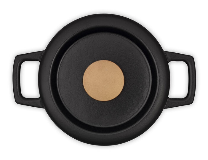 Nori Duo – Dutch Oven Steamer 20 cm + Leather Grips