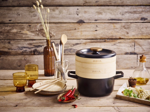 Nori stoofpot met stoommandjes 20 cm