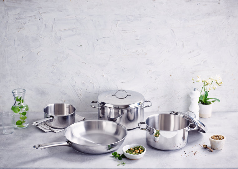 Zurich Trio – Kasserolle 16 cm + Kochtopf 24 cm + Pfanne 28 cm