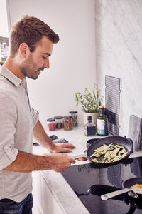 Stark set braadpan 20cm + braadpan 28cm met extra zijgreep